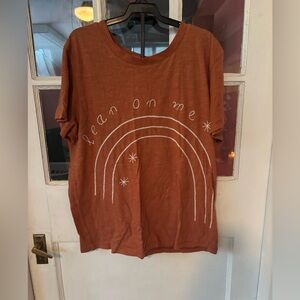 Banner Day x Anthropologie Embroidered Tee